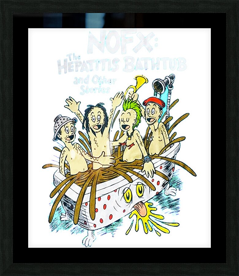 NOFX 11 Picture Frame print