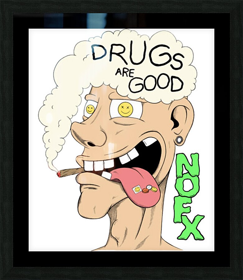 NOFX 15 Picture Frame print