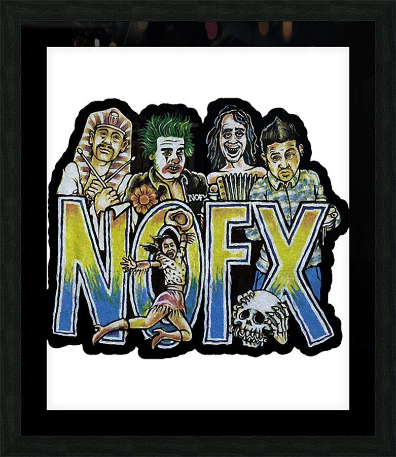 NOFX 22 Picture Frame print