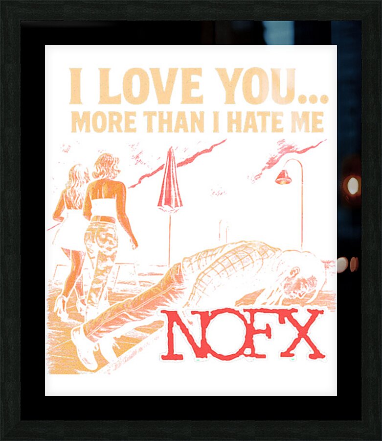 NOFX 26 Picture Frame print