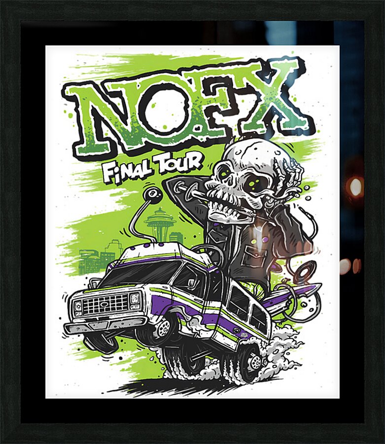 NOFX 27 Picture Frame print