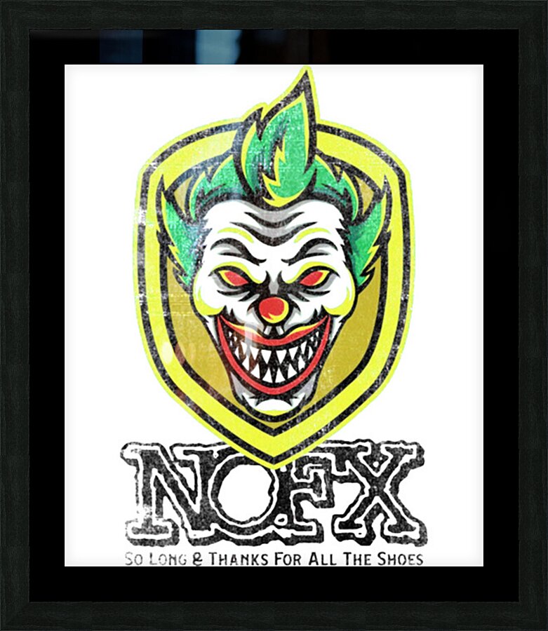 NOFX 32 Picture Frame print