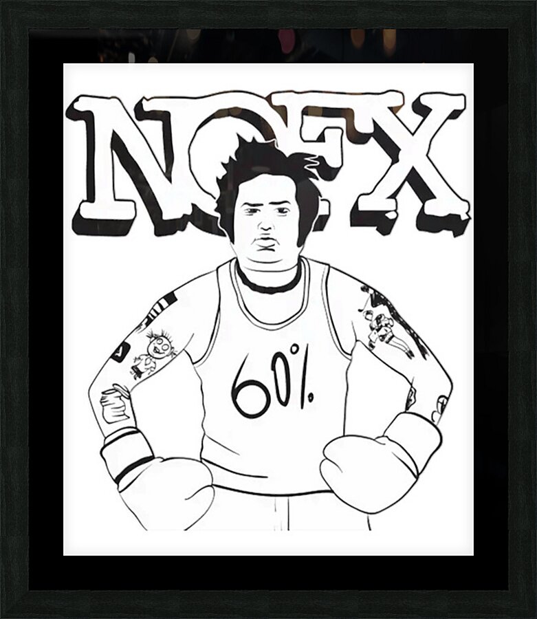 NOFX 34 Picture Frame print