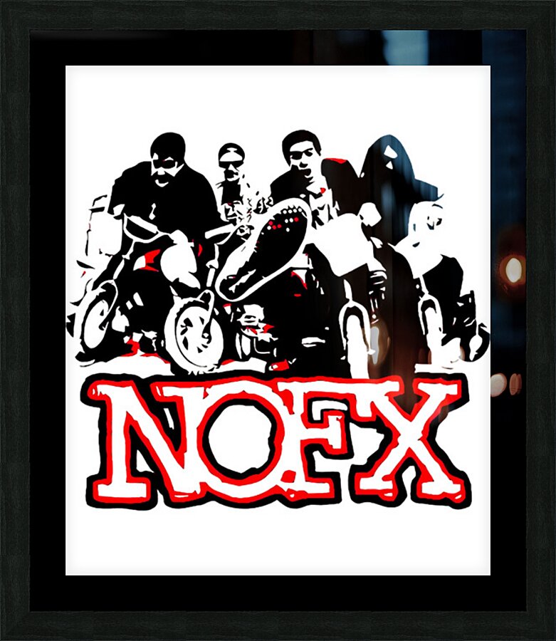 NOFX 37 Picture Frame print