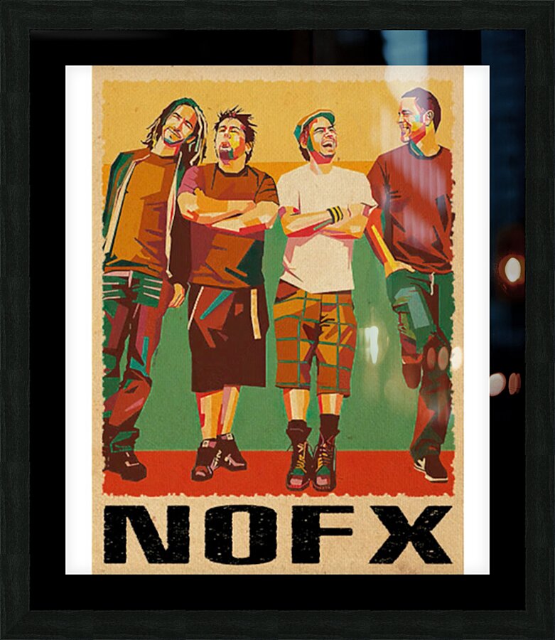 NOFX 41 Picture Frame print