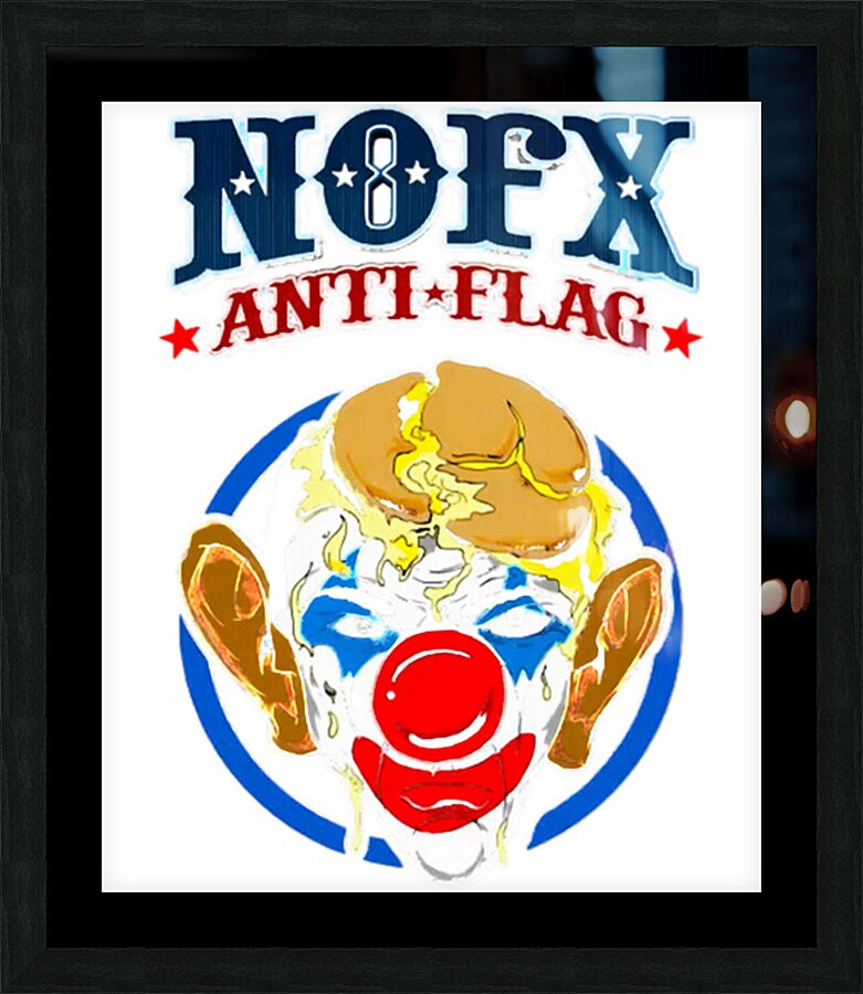 NOFX 43 Picture Frame print