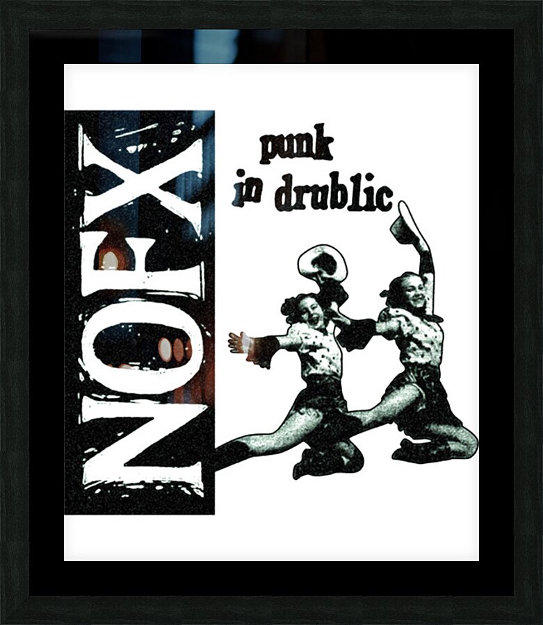 NOFX 8 Picture Frame print