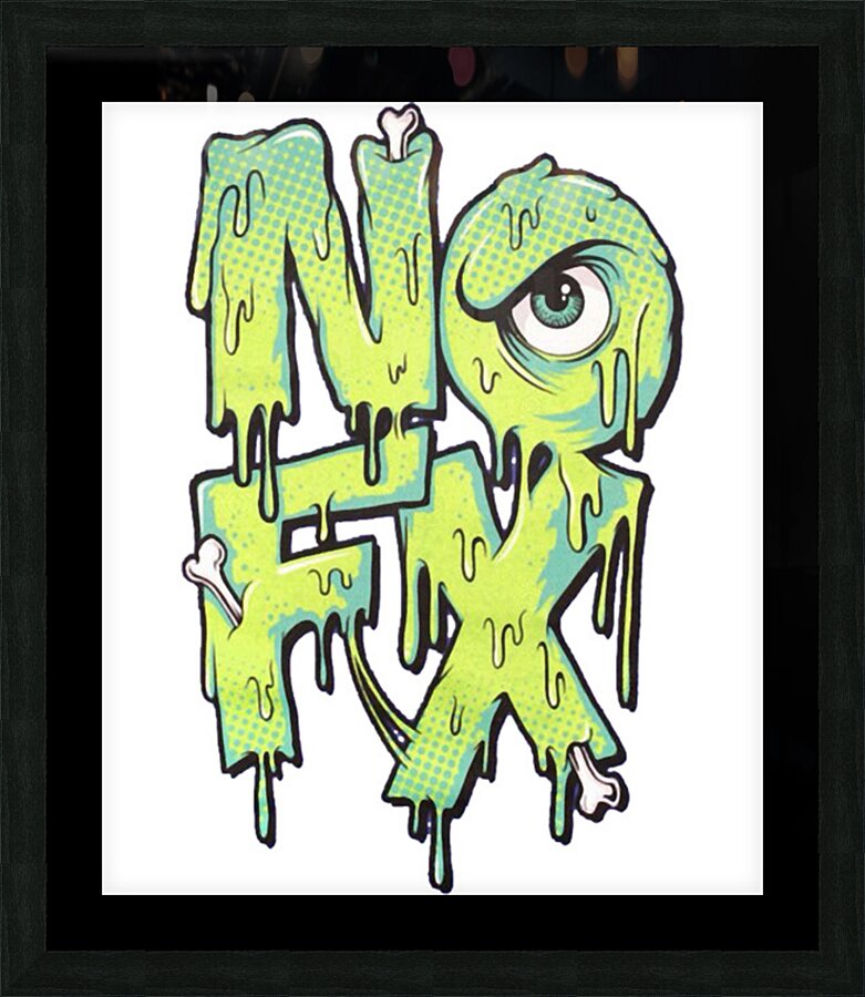 NOFX 13 Picture Frame print