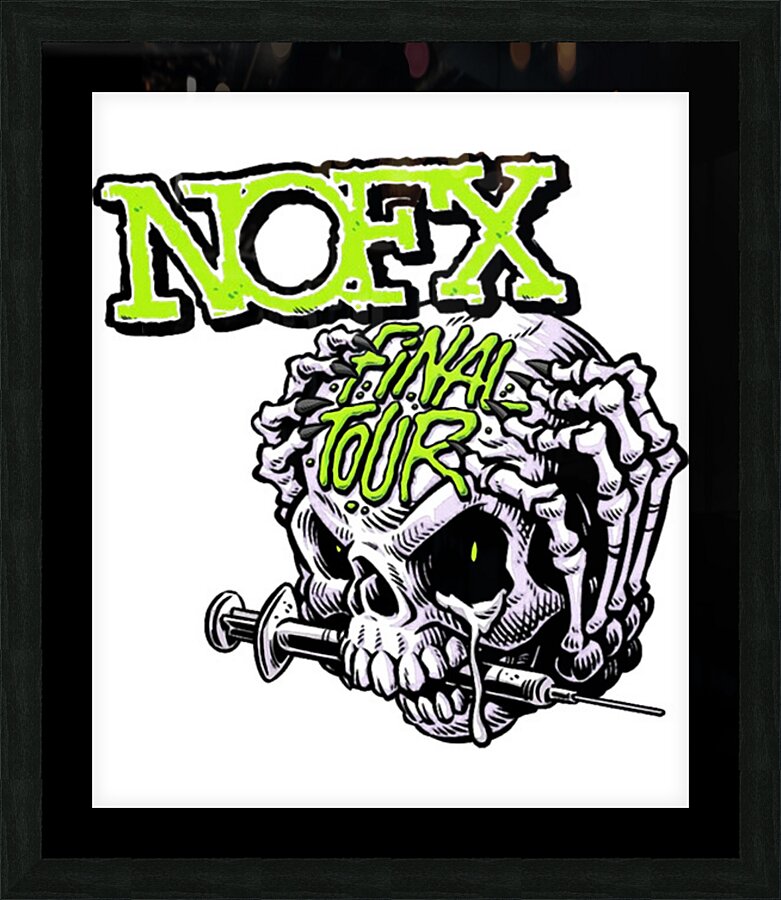 NOFX 14 Picture Frame print