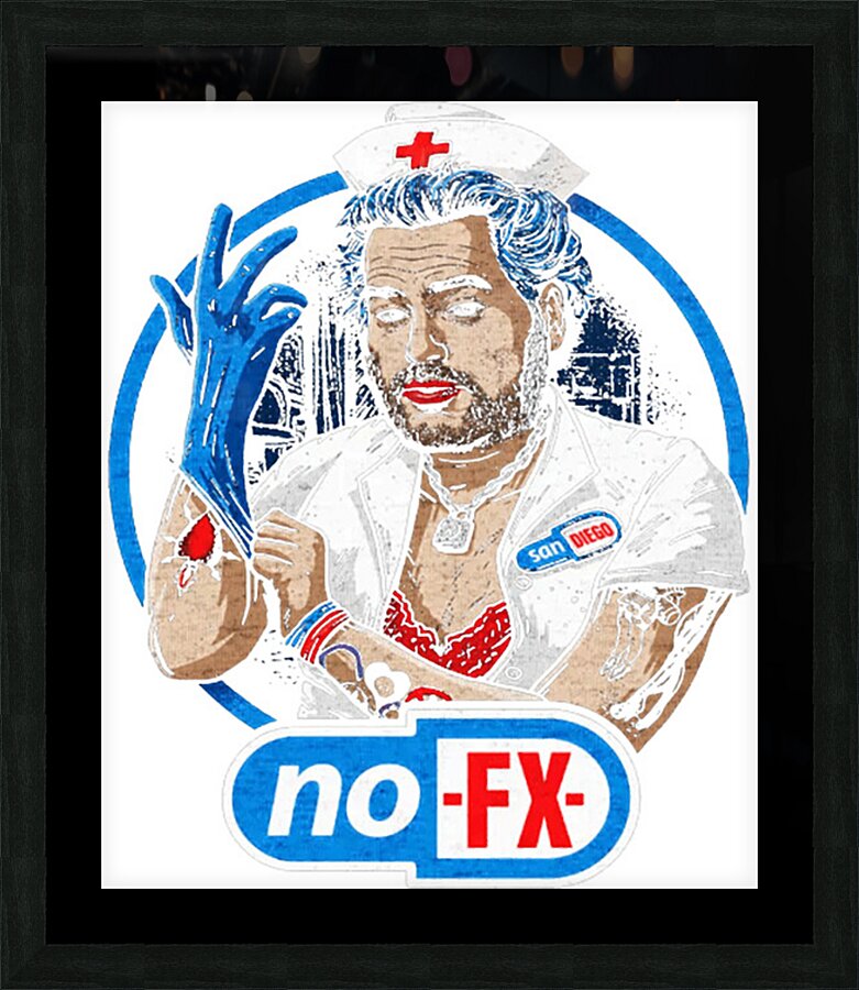 NOFX 15 Picture Frame Printing