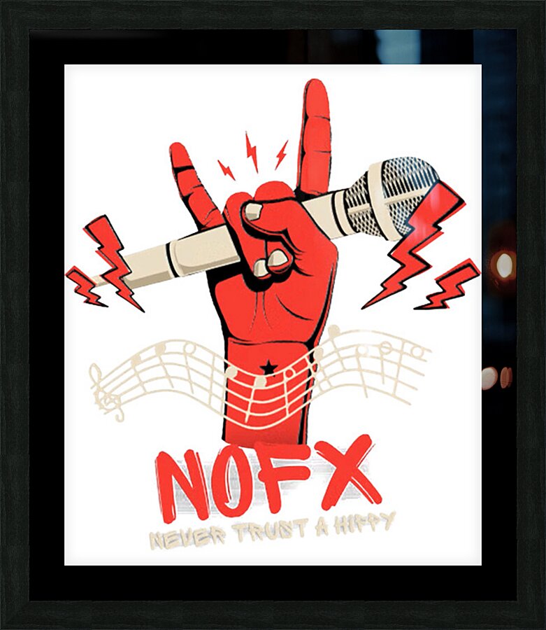 NOFX 21 Picture Frame print