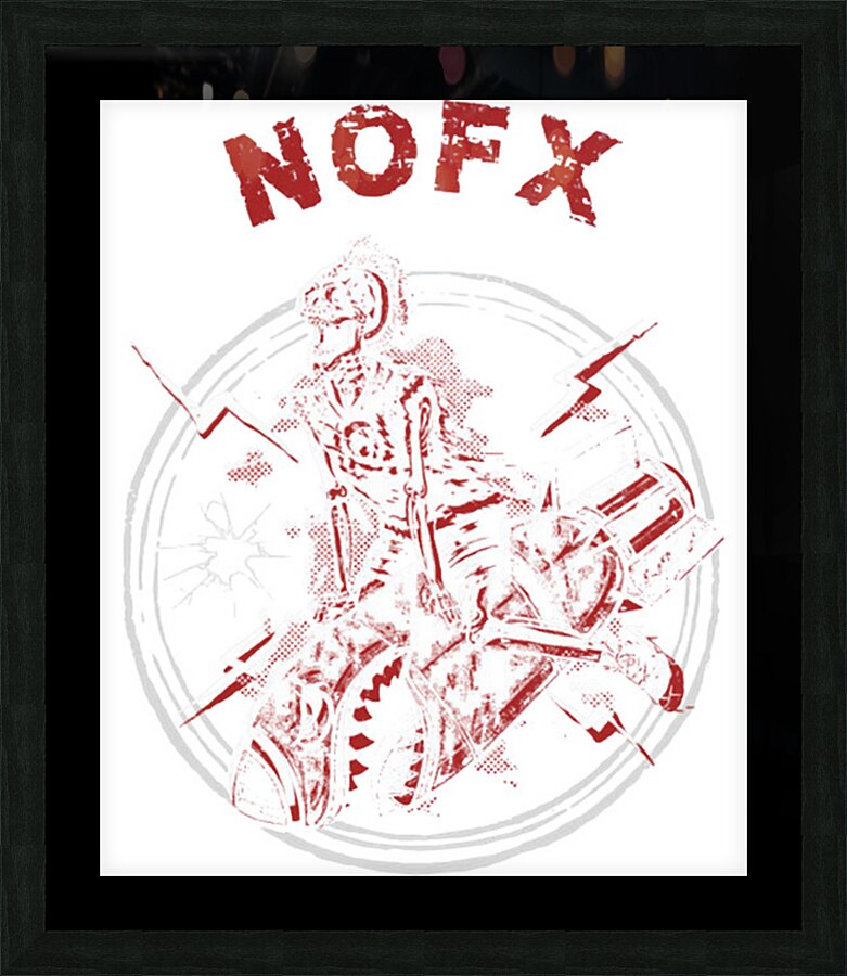 NOFX 26 Picture Frame print