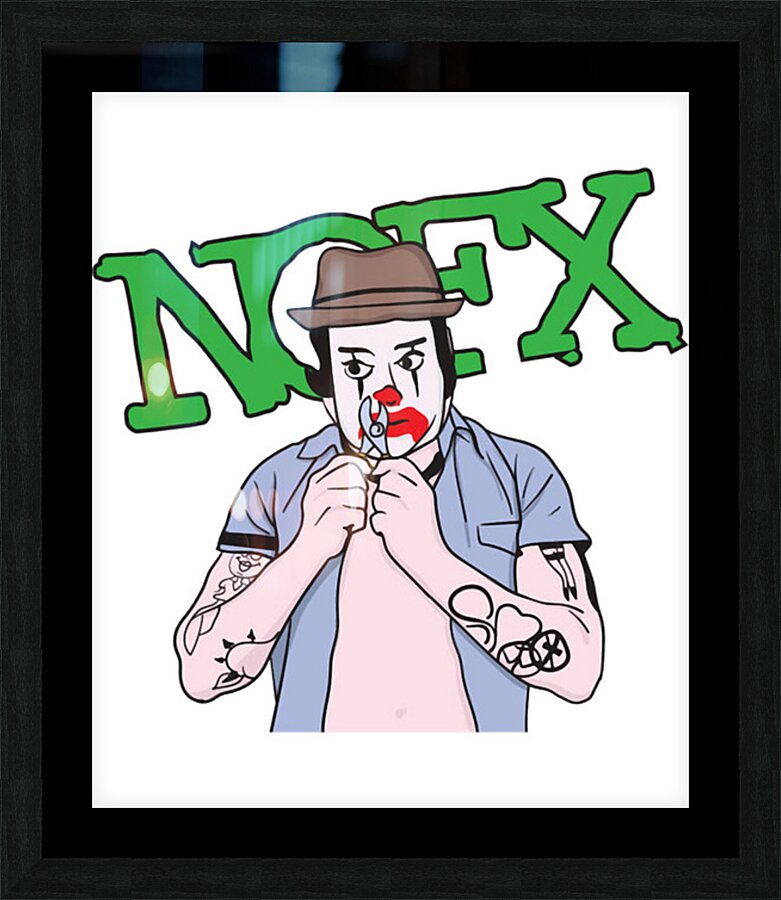 NOFX 28 Picture Frame print