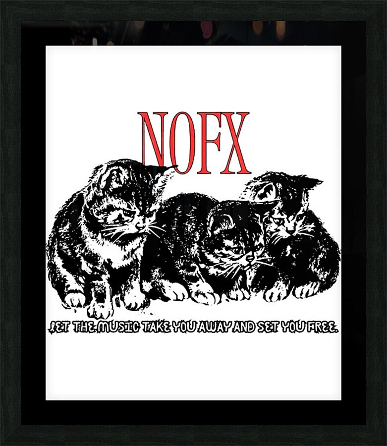 NOFX 32 Picture Frame print
