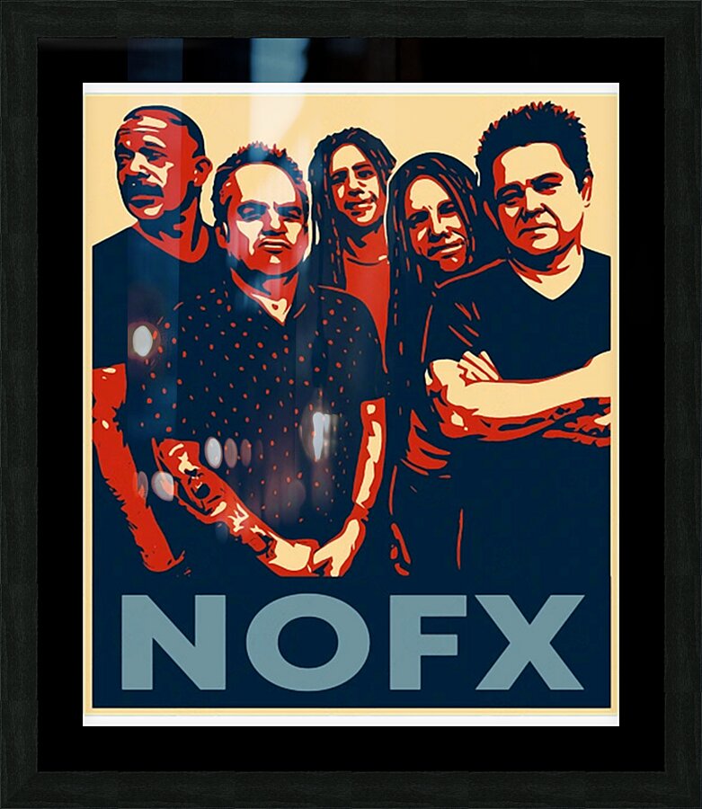 NOFX 34 Picture Frame print