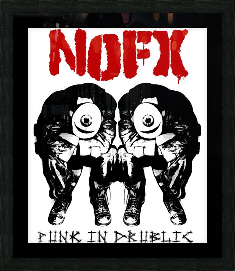 NOFX 35 Picture Frame Printing