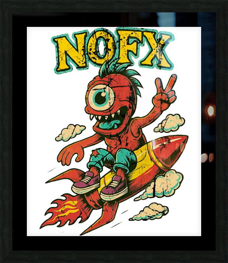 NOFX 37 Picture Frame Printing