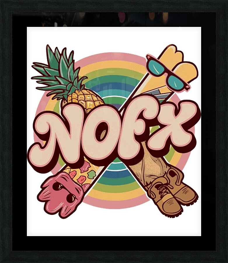 NOFX 38 Picture Frame print