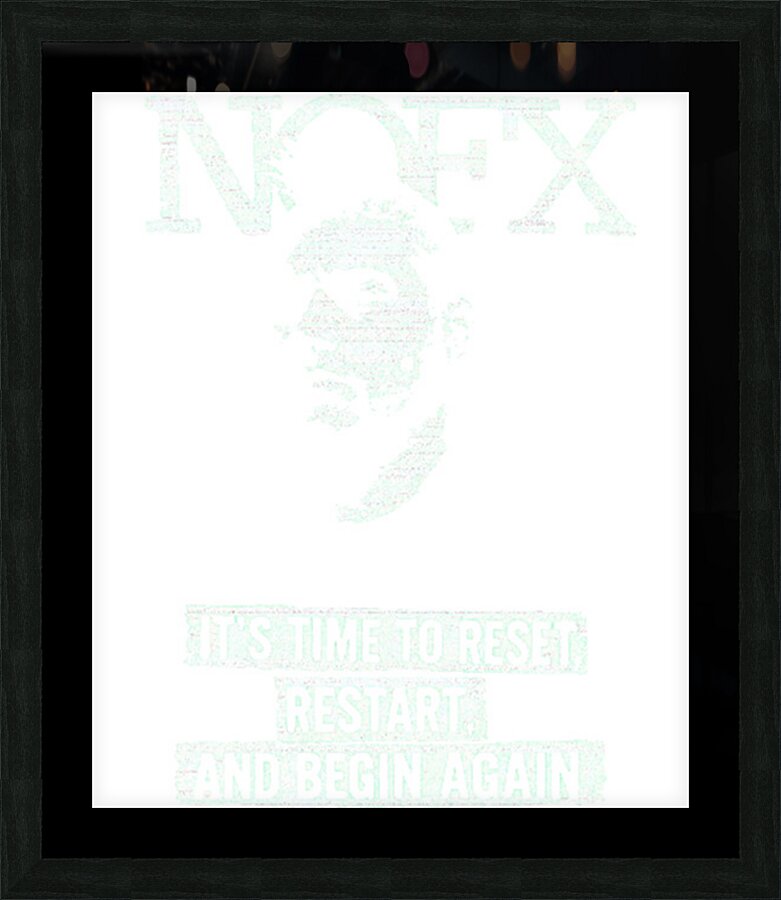 NOFX 41 Picture Frame print