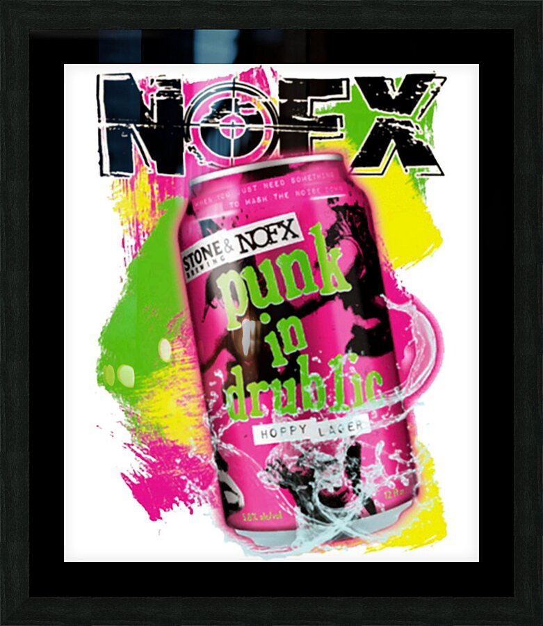 NOFX 42 Picture Frame print