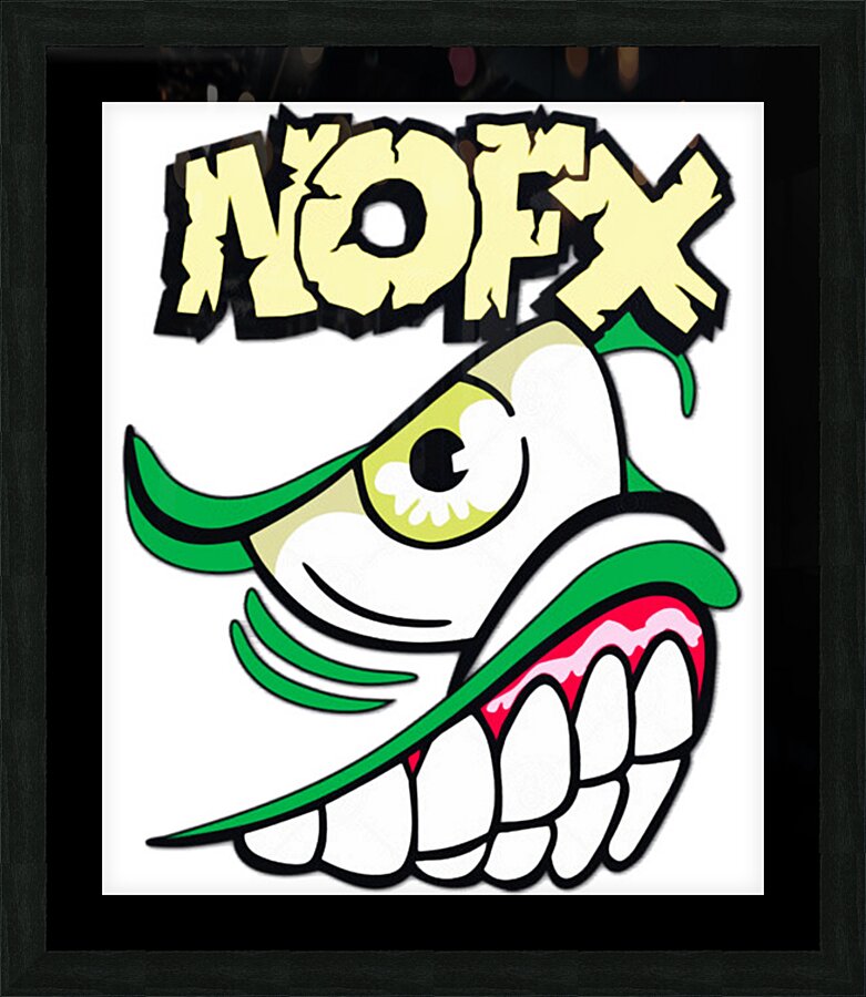 NOFX 43 Picture Frame print