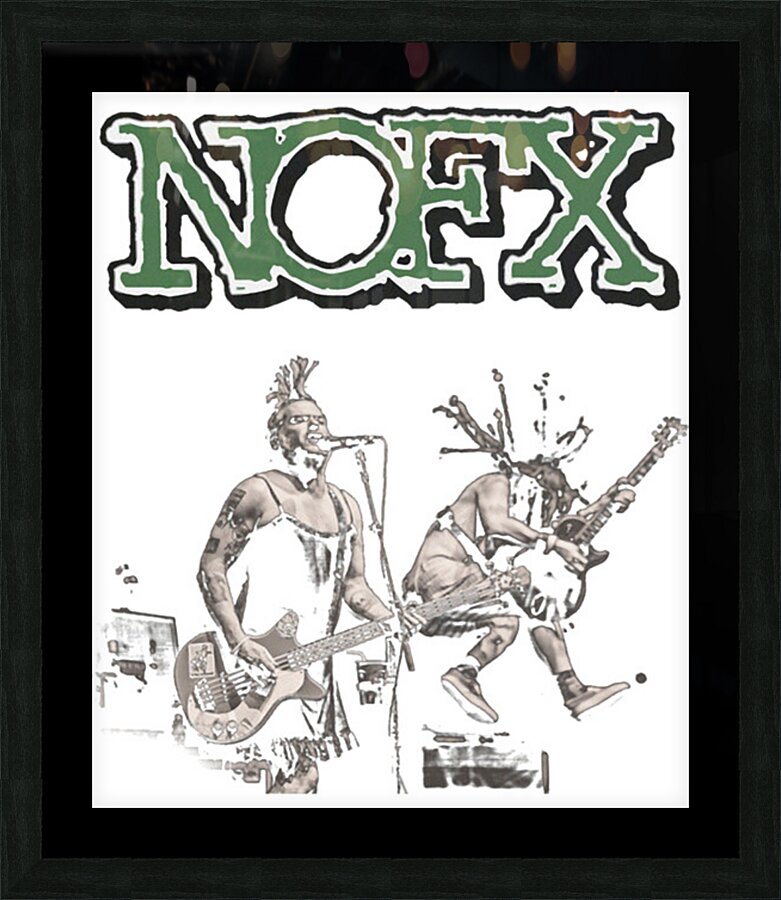 NOFX 48 Picture Frame print