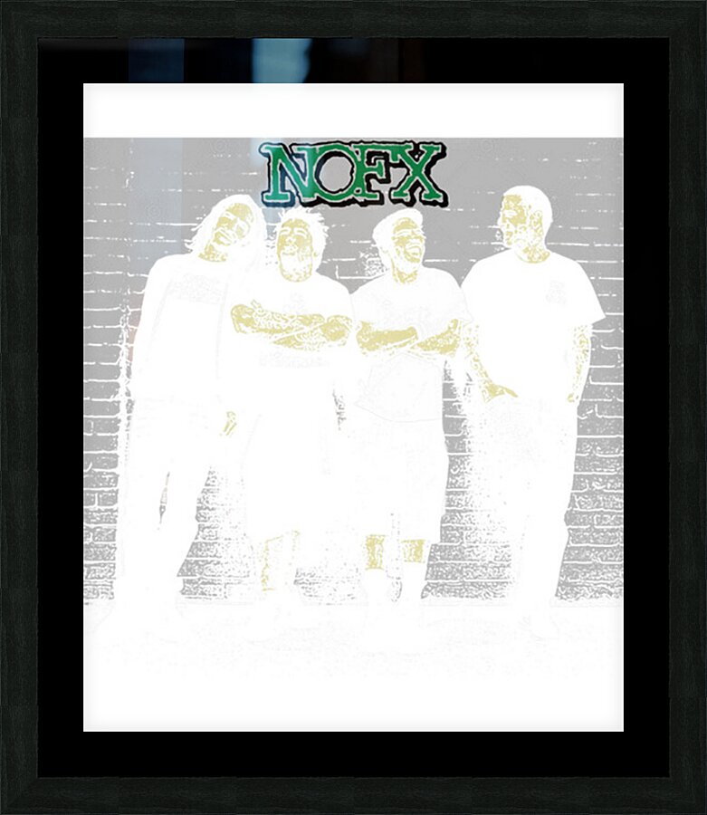 NOFX 8 Picture Frame print