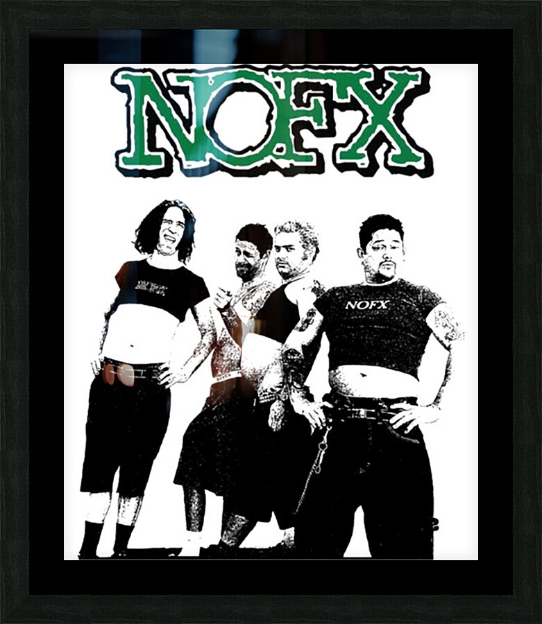 NOFX 9 Picture Frame print
