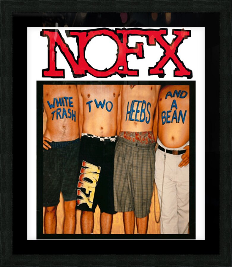 NOFX 10 Picture Frame print