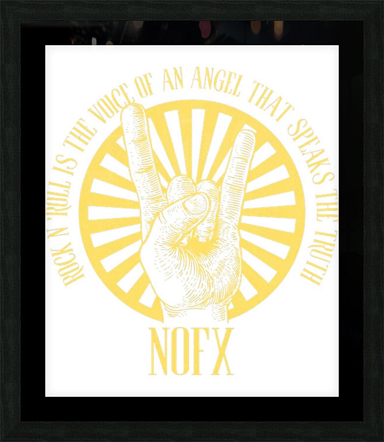 NOFX 13 Picture Frame print