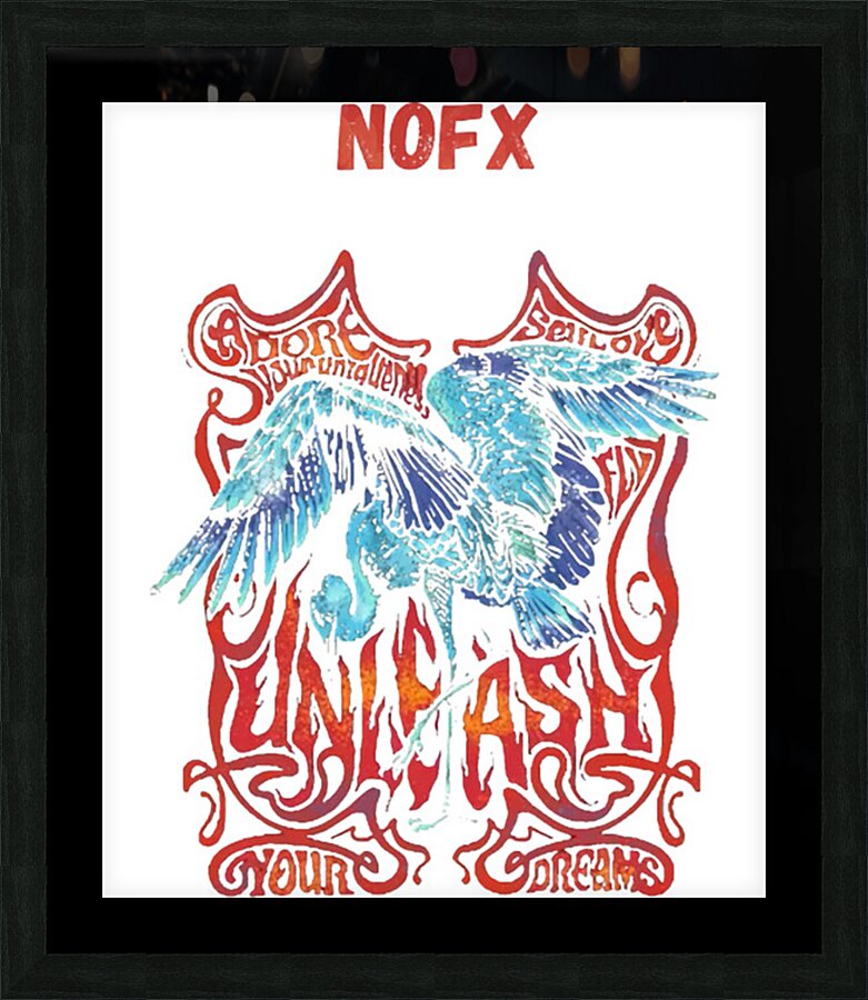 NOFX 19 Picture Frame Printing