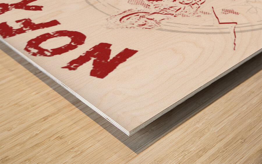 NOFX 26 Wood print