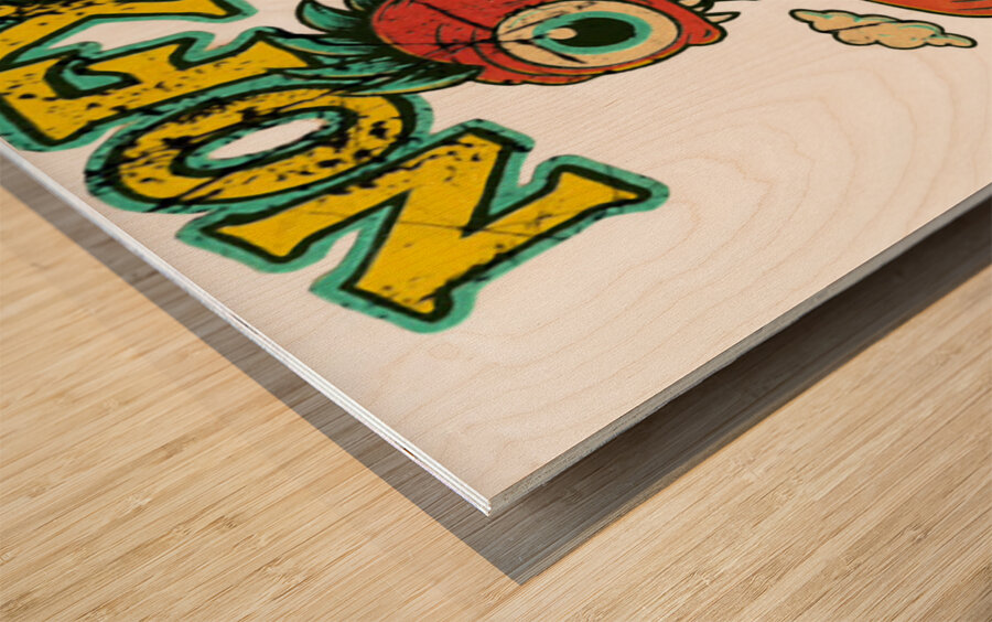 NOFX 37 Wood print