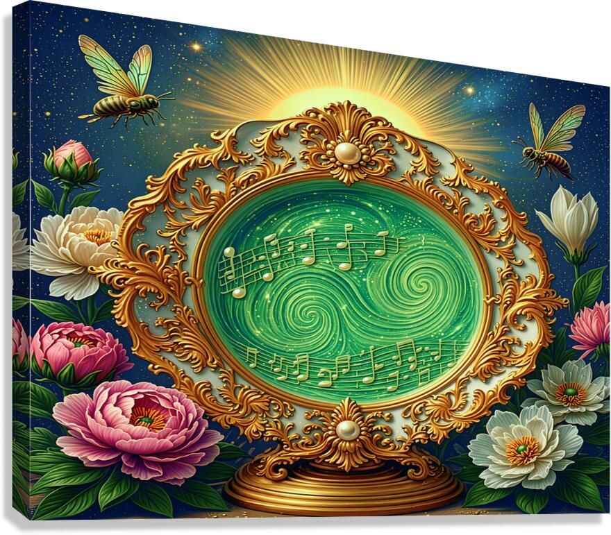 Cantique d Aurum Canvas Print