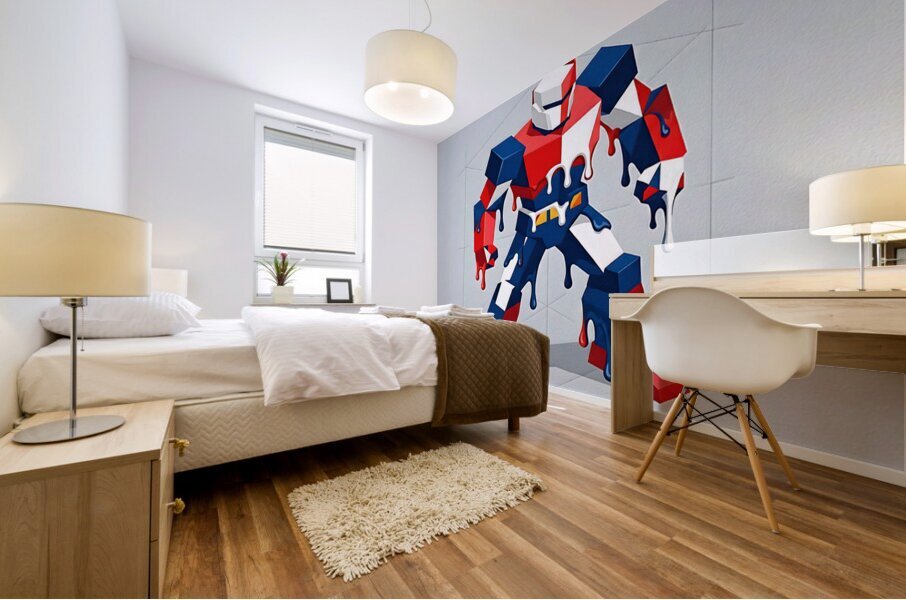 Liquid Form Mural print