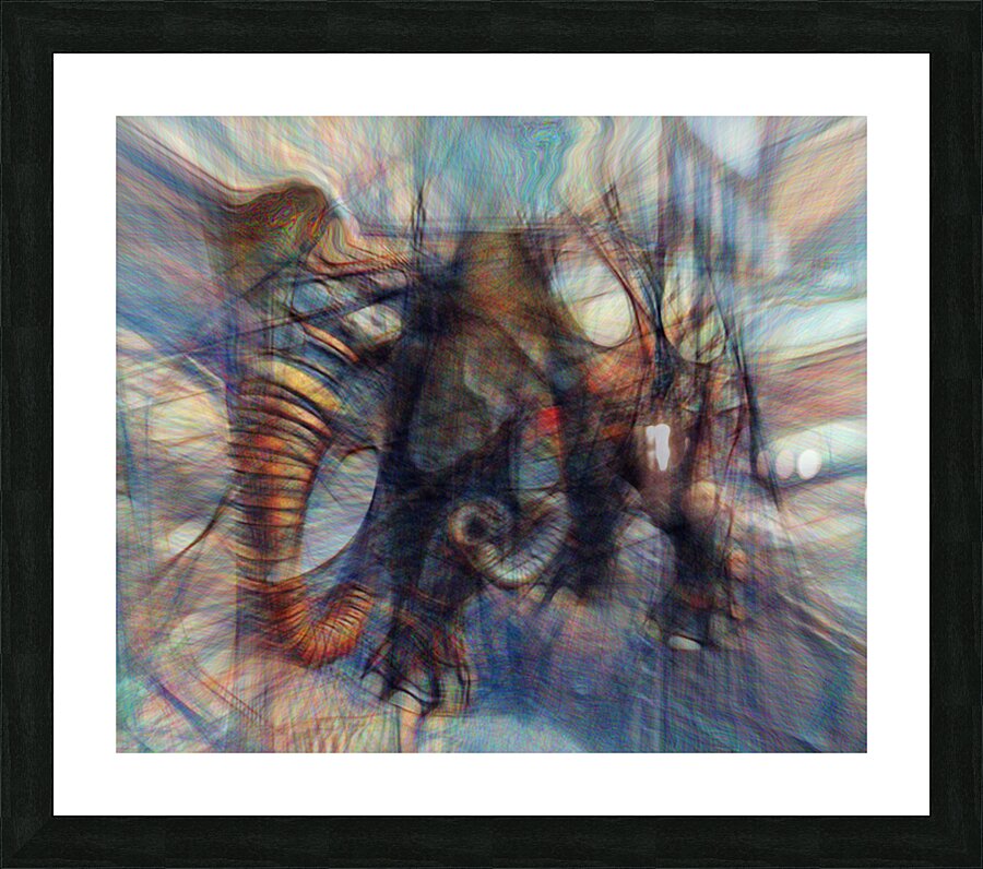Dream Mirage Picture Frame print