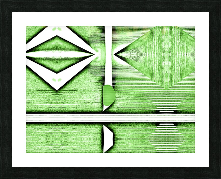 Linear Pulse 4 Picture Frame print