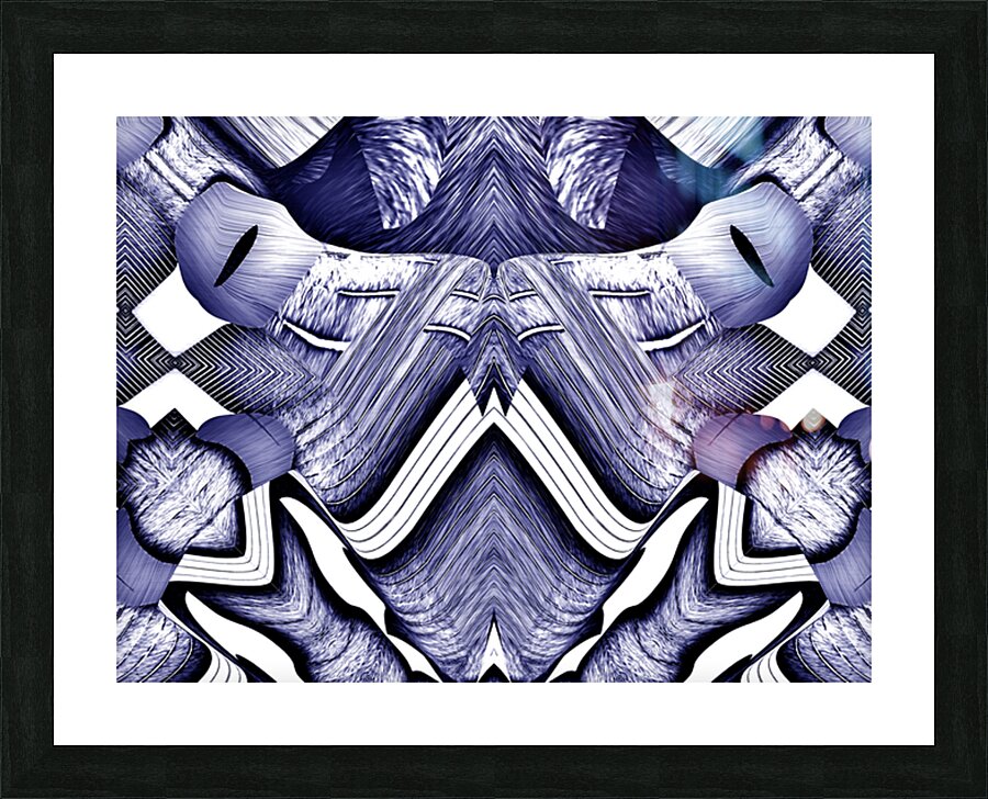 Linear Pulse 5 Picture Frame print