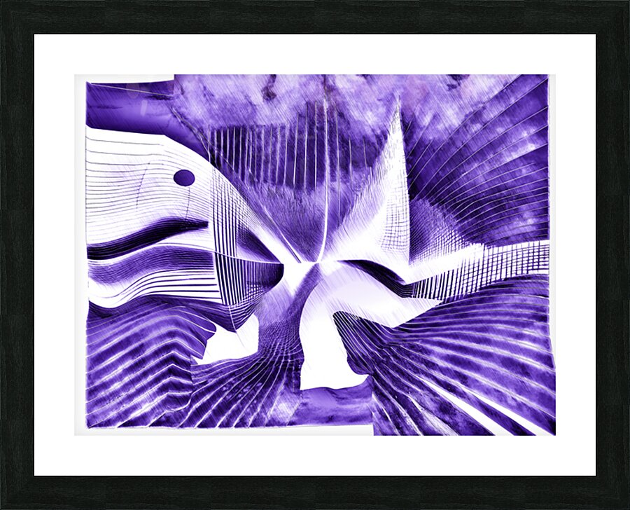 Linear Pulse 7 Picture Frame print