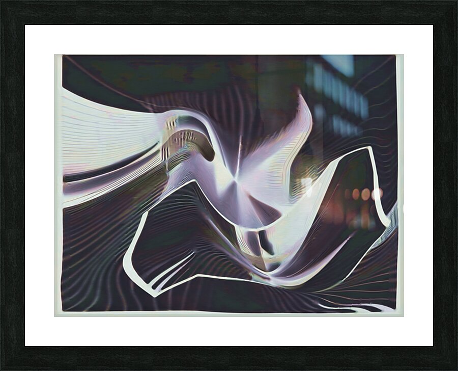 Linear Pulse 8 Picture Frame print