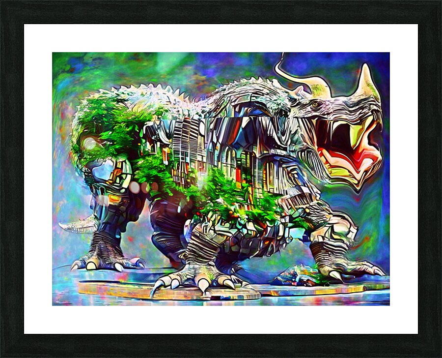 Mythic Colossus Picture Frame print