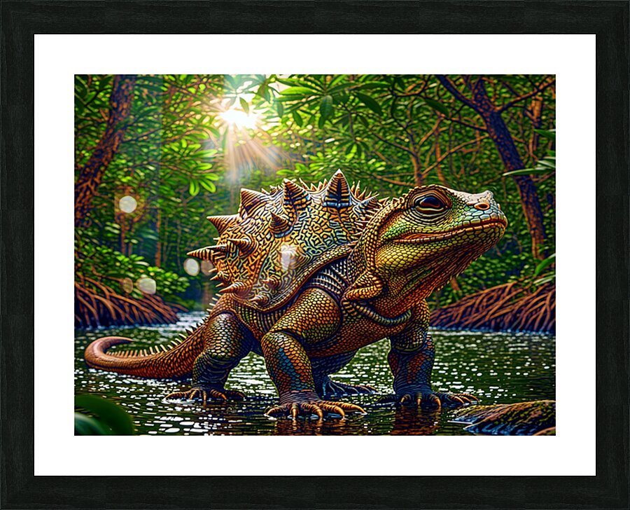 Mangrove Colossus Picture Frame print