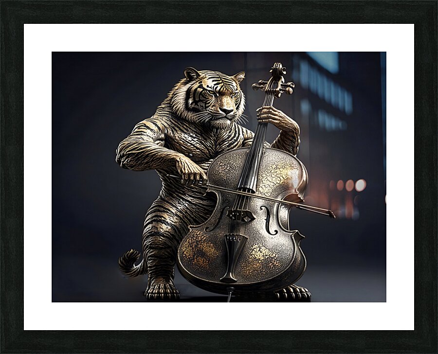 Aureal Beast Picture Frame print