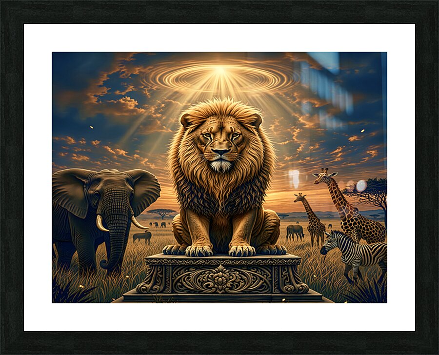 Solar Throne Picture Frame print