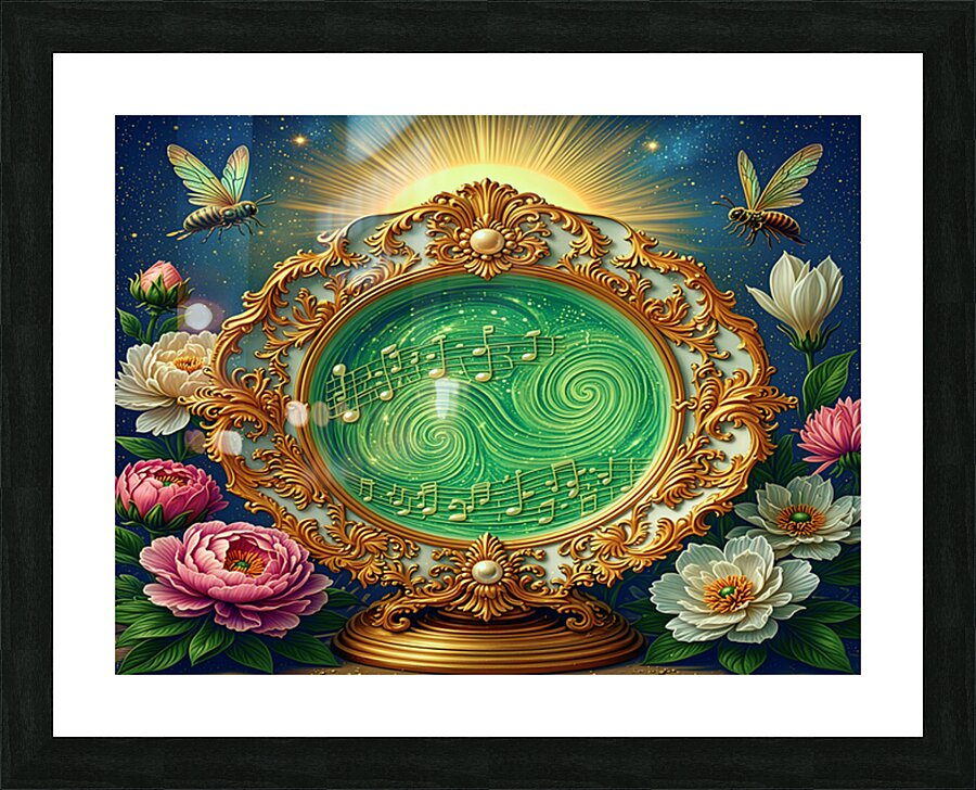 Cantique d Aurum Picture Frame print