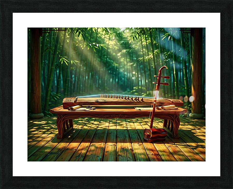 Qi Flow Picture Frame print