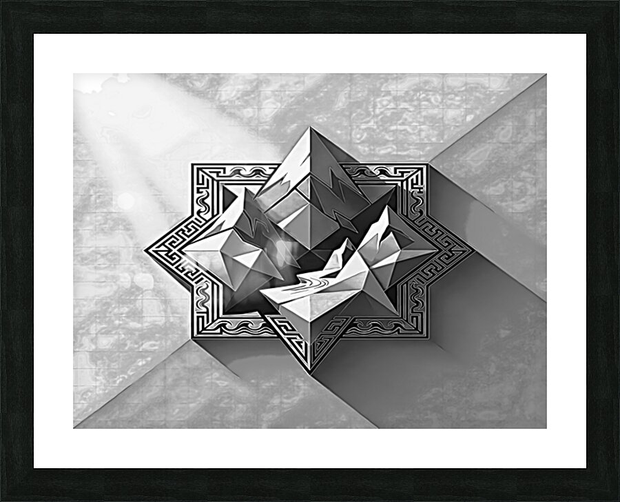 Summit Code Picture Frame print