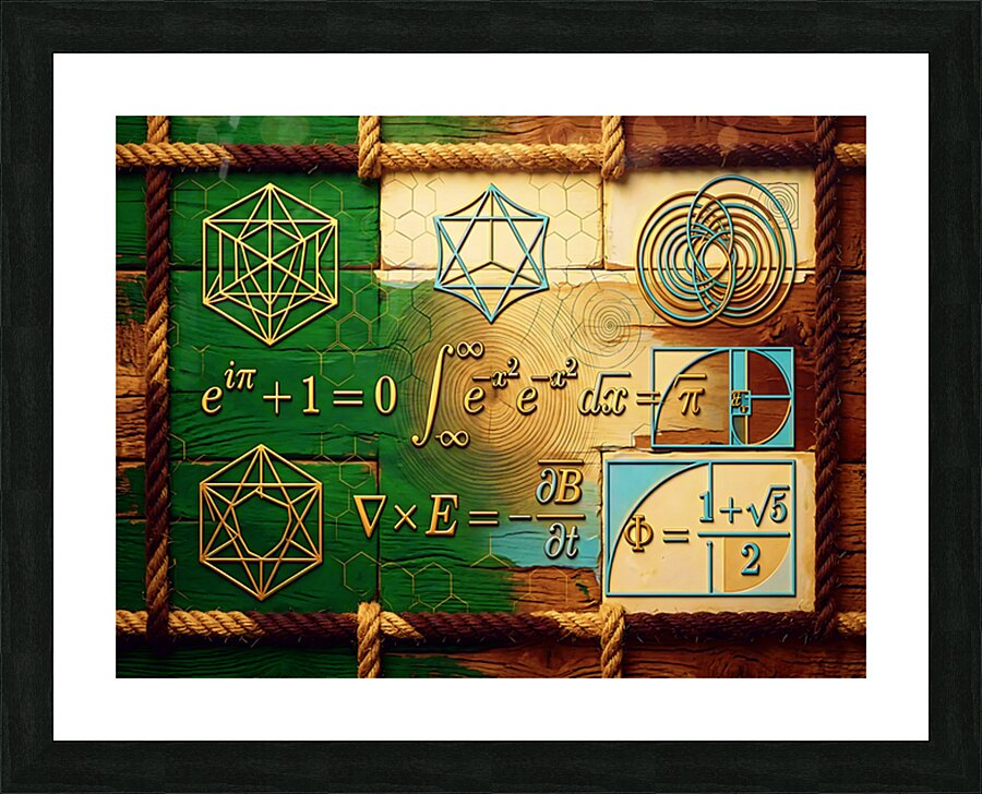 Nexus Schema Picture Frame print