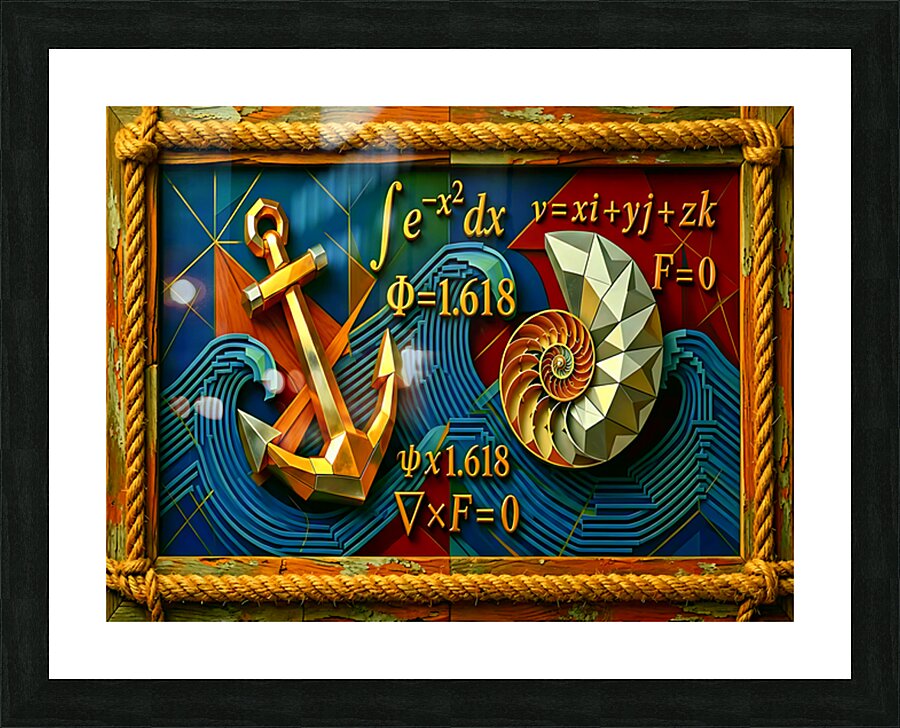 Ratio Flow Picture Frame print