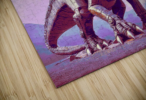 Futuristic Dragon Frantz Cialec puzzle